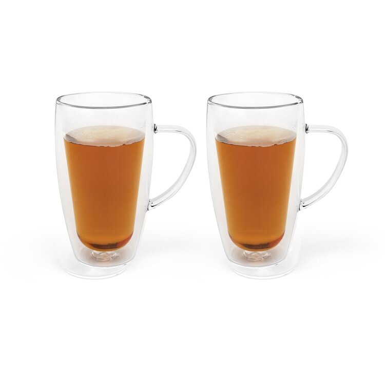 Bredemeijer Bredemeijer Duo drinkglas Set/2 dubbelwandig glas koffie/thee 295ml