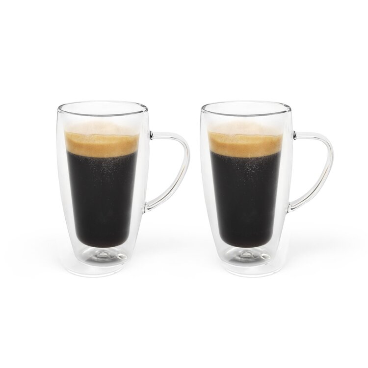 Bredemeijer Bredemeijer Duo drinkglas Set/2 dubbelwandig glas koffie/thee 295ml