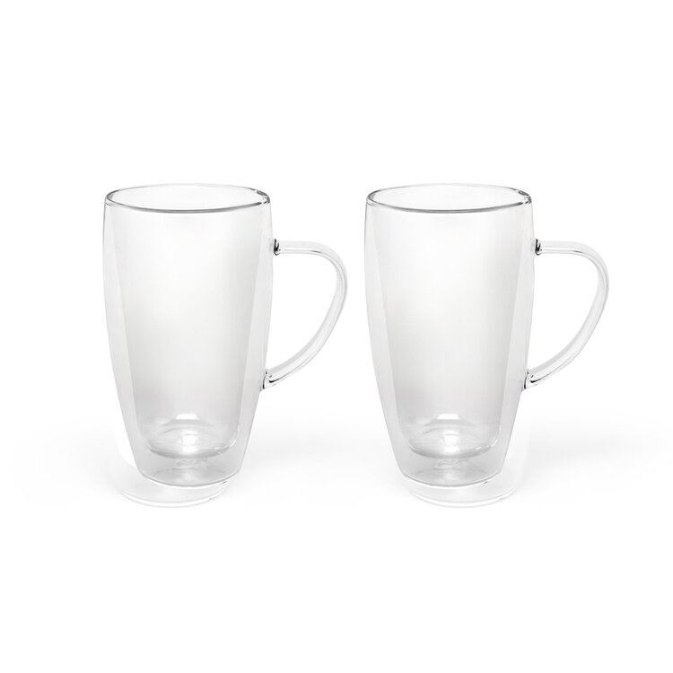 Bredemeijer Bredemeijer Duo drinkglas Set/2 dubbelwandig glas koffie/thee 295ml