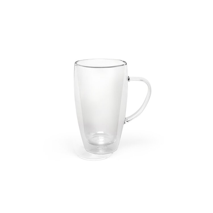 Bredemeijer Bredemeijer Duo drinkglas Set/2 dubbelwandig glas koffie/thee 295ml