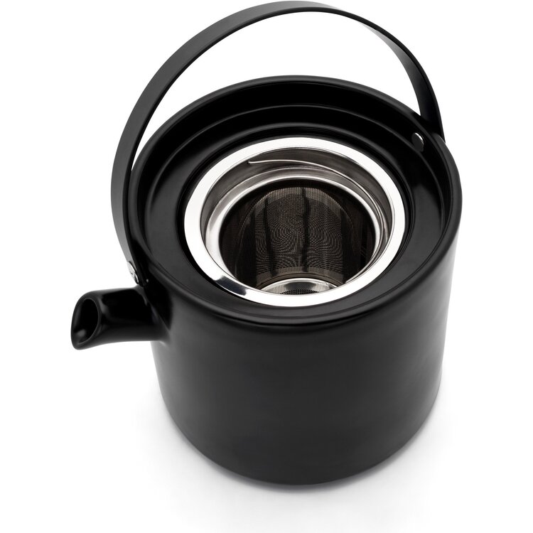 Bredemeijer Bredemeijer Umea theeset zwart, met theelicht, 1,2l