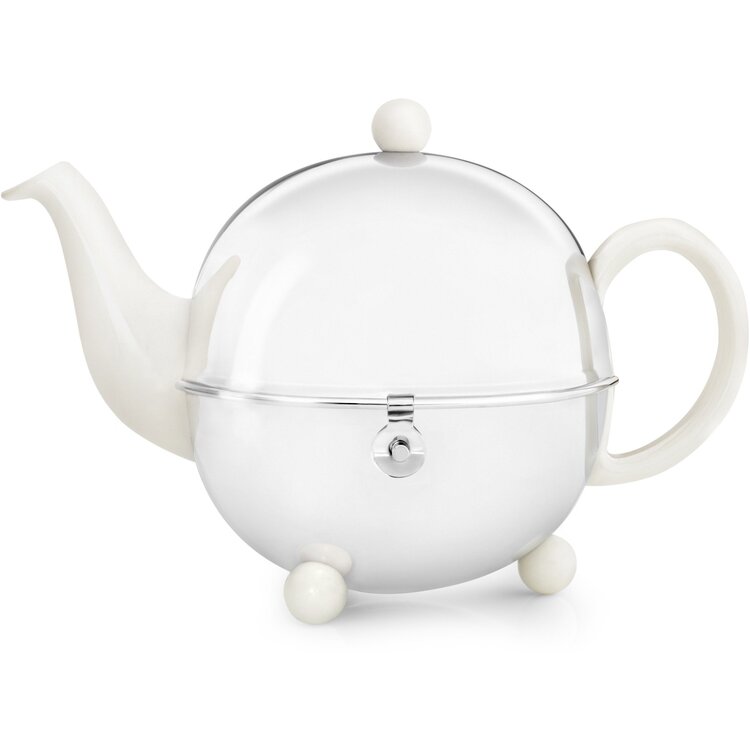 Bredemeijer Bredemeijer Cosy Theepot creme-wit 1,3 ltr