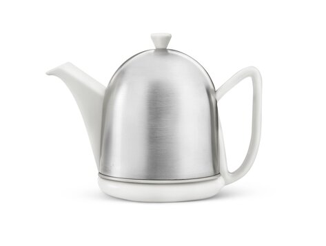 Bredemeijer Cosy Manto theepot 1,0 l, wit