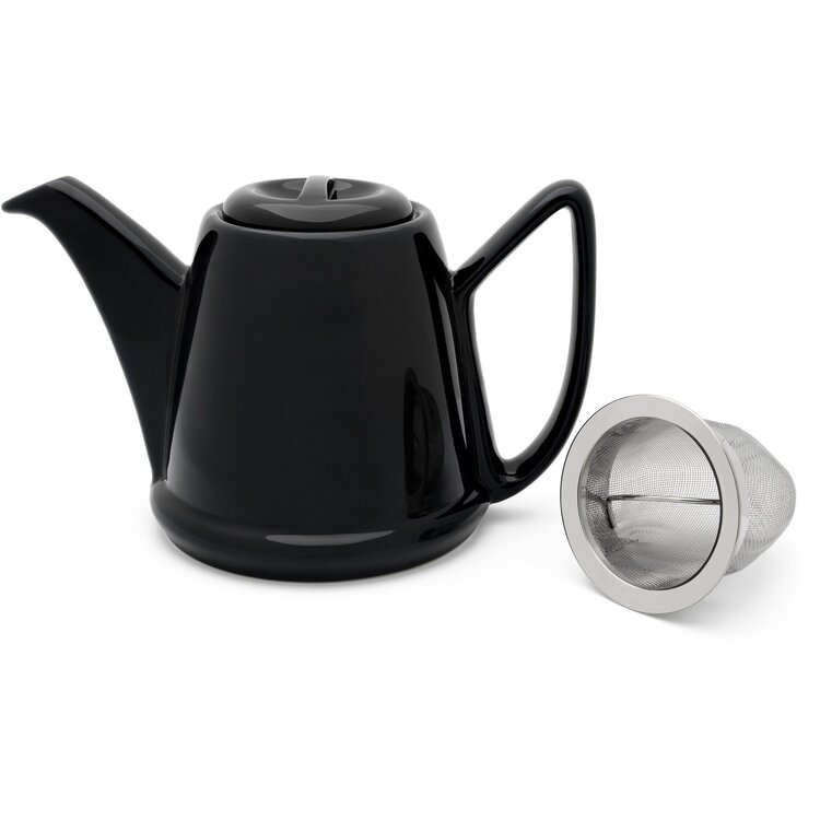 Bredemeijer Bredemeijer Cosy Manto theepot zwart, 1l, met filter