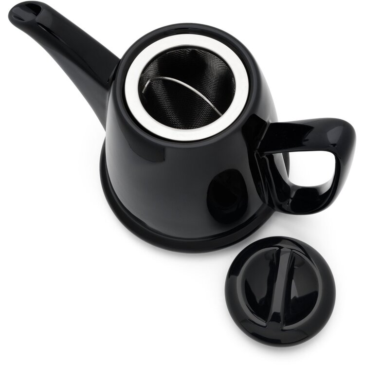 Bredemeijer Bredemeijer Cosy Manto theepot zwart, 1l, met filter