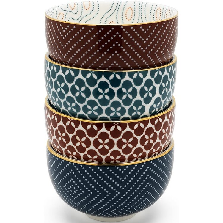 Bredemeijer Bredemeijer Theekopjes Pucheng, set van 4