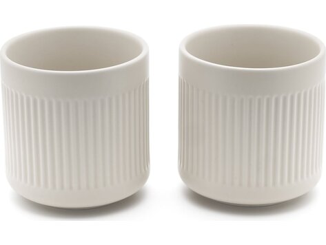 Bredemeijer Theemok Silhouet Skagen, set van 2, wit