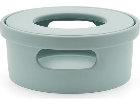 Bredemeijer Theelicht Silhouet Skagen, lichtblauw