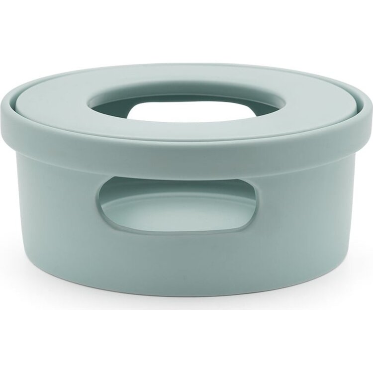 Bredemeijer Bredemeijer Theelicht Silhouet Skagen, lichtblauw