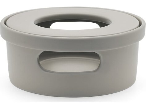 Bredemeijer Theelicht Silhouet Skagen, lichtgrijs