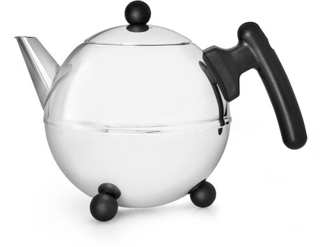 Bredemeijer Duet Bella Ronde theepot 0,75 l, zwart
