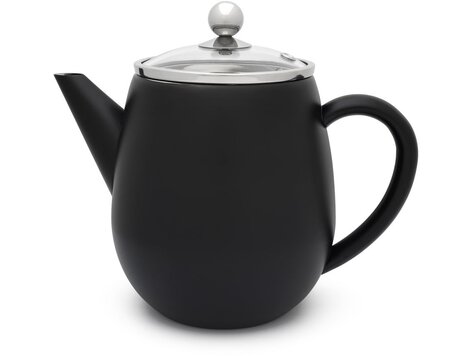 Bredemeijer Duet Eva theepot 1,1 l, zwart