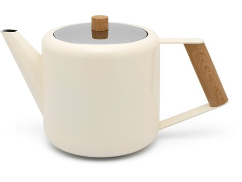 Bredemeijer Duet Design Boston theepot wit, 1,1 l