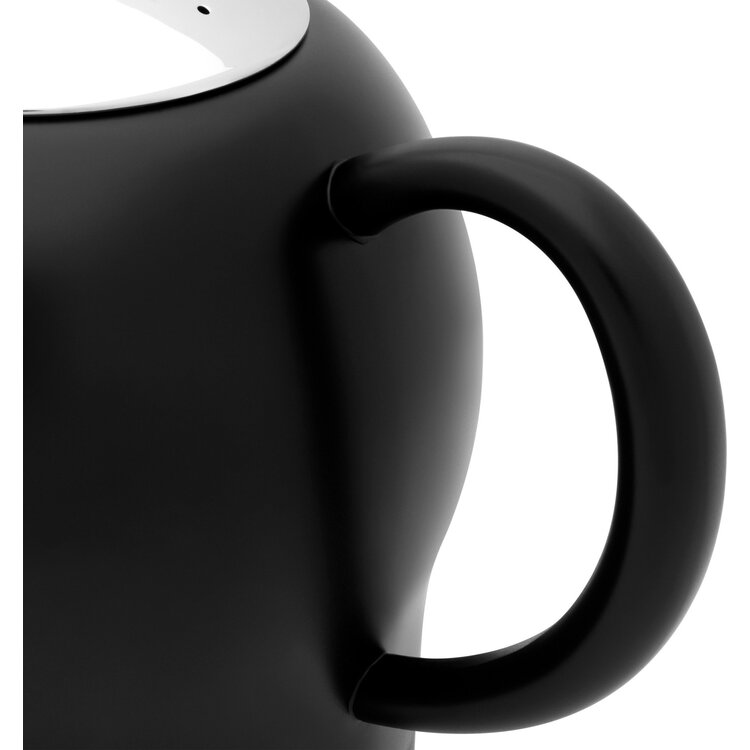 Bredemeijer Bredemeijer Minuet Santhee theepot zwart, 1,4l, dubbelwandig