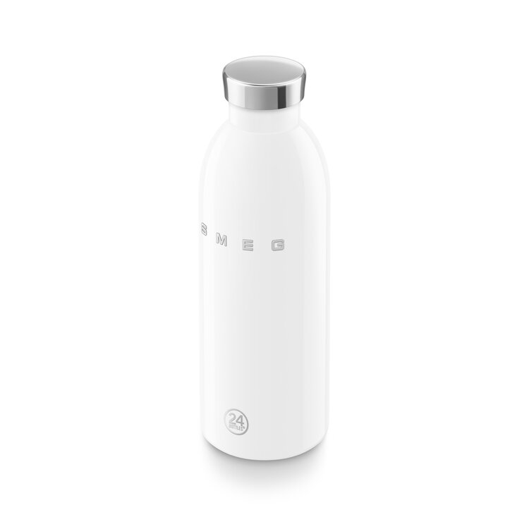 SMEG SMEG thermosfles, waterfles 500ml wit