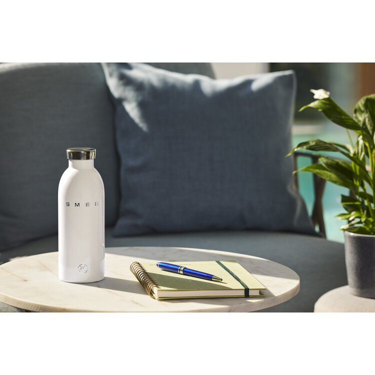SMEG SMEG thermosfles, waterfles 500ml wit