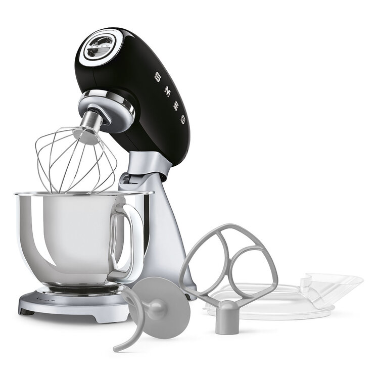 SMEG SMEG Keukenmachine SMF04BLEU, zwart