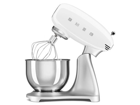 SMEG Keukenmachine SMF04WHEU, wit