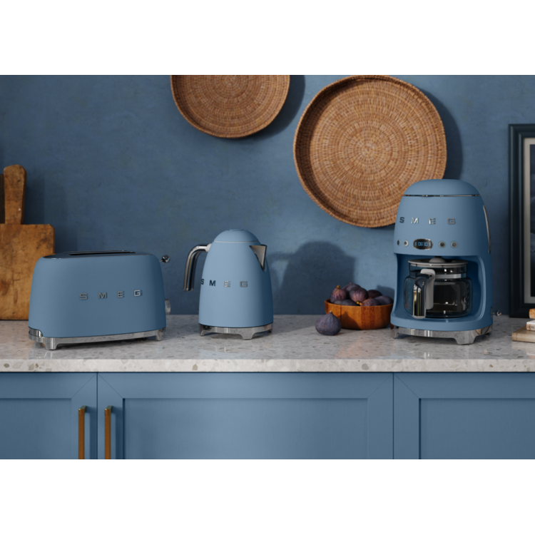 SMEG Smeg Broodrooster TSF01SBMEU, 2x2 Storm Blue