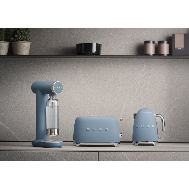 SMEG SMEG Soda Maker - Bruiswatertoestel SKC01SBM, Storm Blue