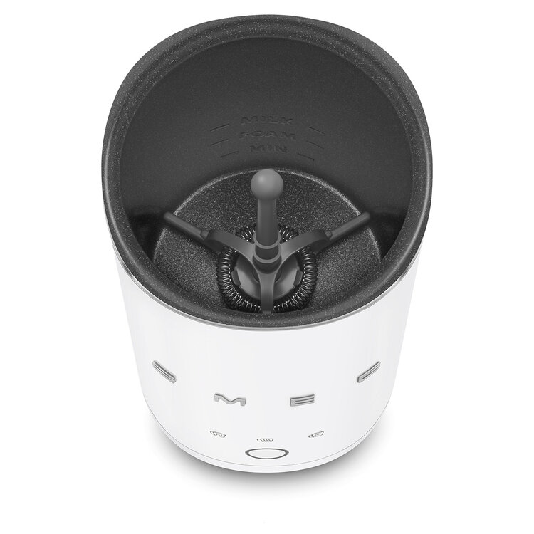 SMEG Smeg Melkopschuimer MFF02WHMEU, mat wit
