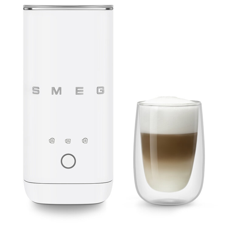 SMEG Smeg Melkopschuimer MFF02WHMEU, mat wit