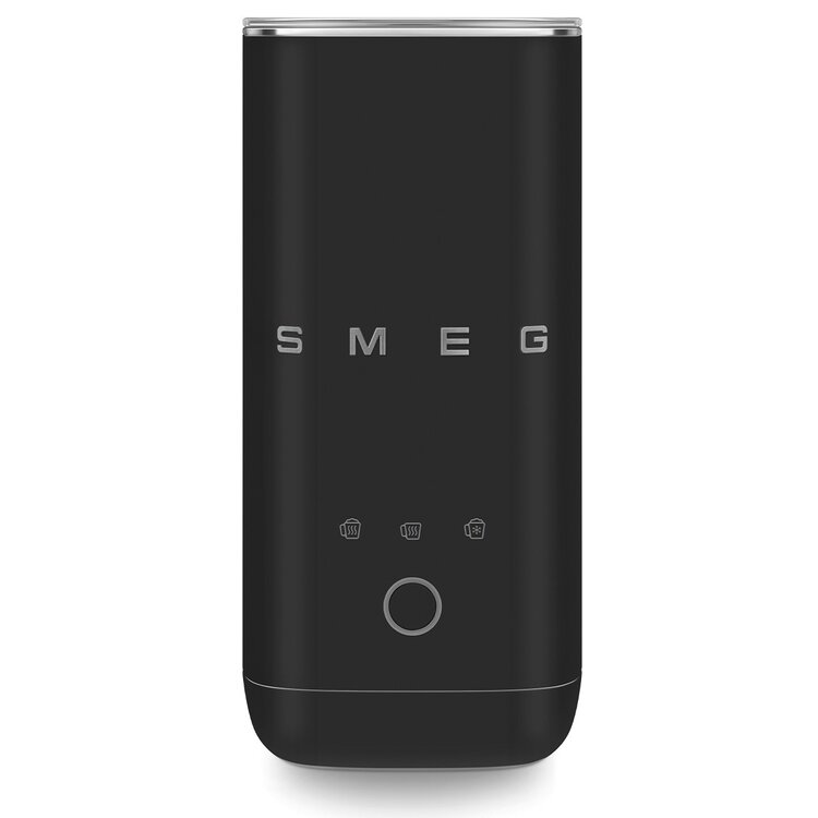 SMEG Smeg Melkopschuimer MFF02BLMEU, mat zwart