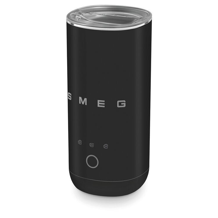 SMEG Smeg Melkopschuimer MFF02BLMEU, mat zwart