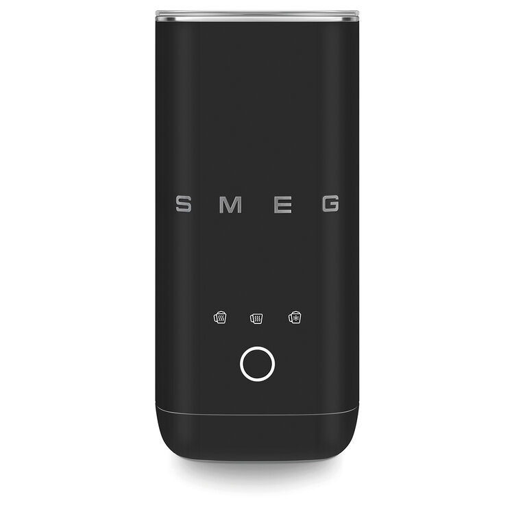 SMEG Smeg Melkopschuimer MFF02BLMEU, mat zwart