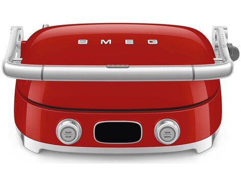 SMEG Contactgrill Rood MGF01RDEU
