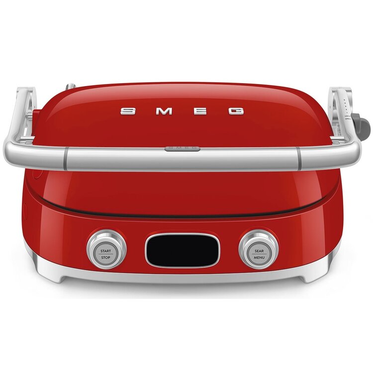 SMEG SMEG Contactgrill Rood MGF01RDEU