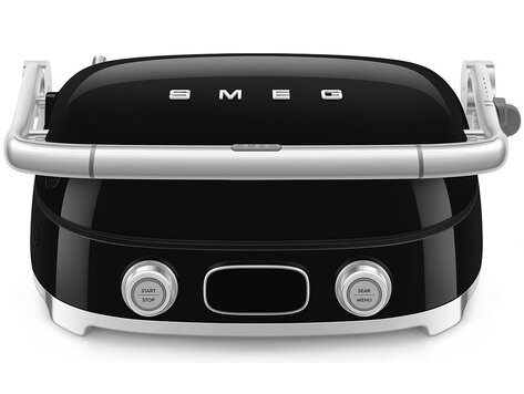SMEG Contactgrill Zwart MGF01BLEU