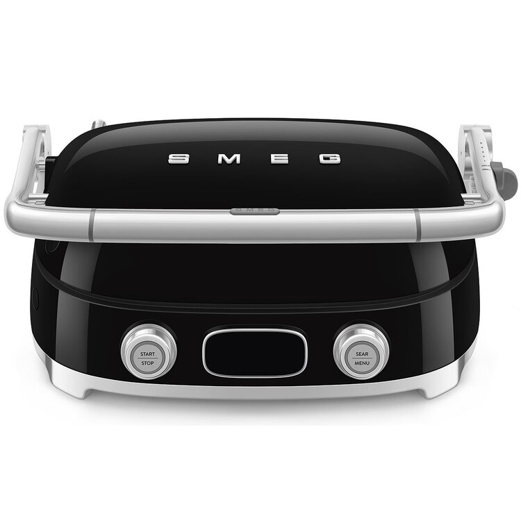 SMEG SMEG Contactgrill Zwart MGF01BLEU