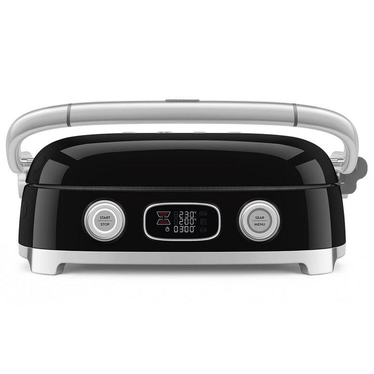 SMEG SMEG Contactgrill Zwart MGF01BLEU