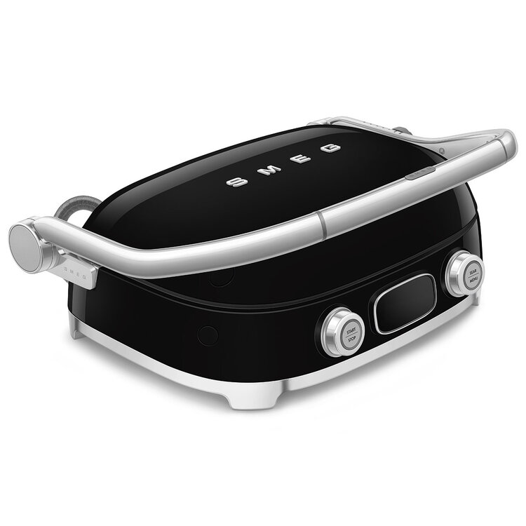 SMEG SMEG Contactgrill Zwart MGF01BLEU