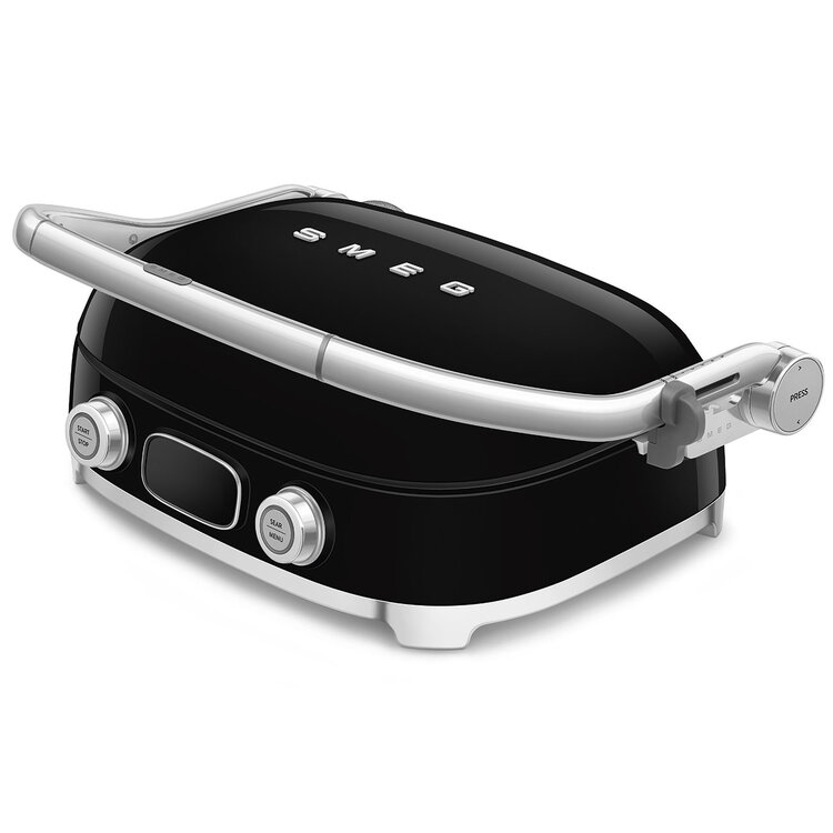 SMEG SMEG Contactgrill Zwart MGF01BLEU