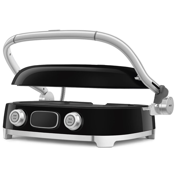 SMEG SMEG Contactgrill Zwart MGF01BLEU