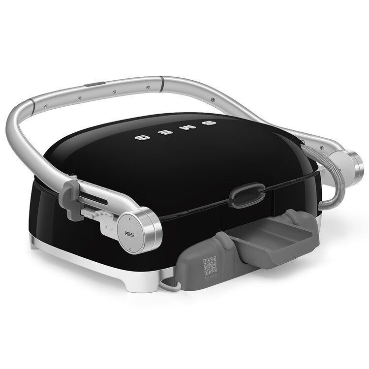 SMEG SMEG Contactgrill Zwart MGF01BLEU