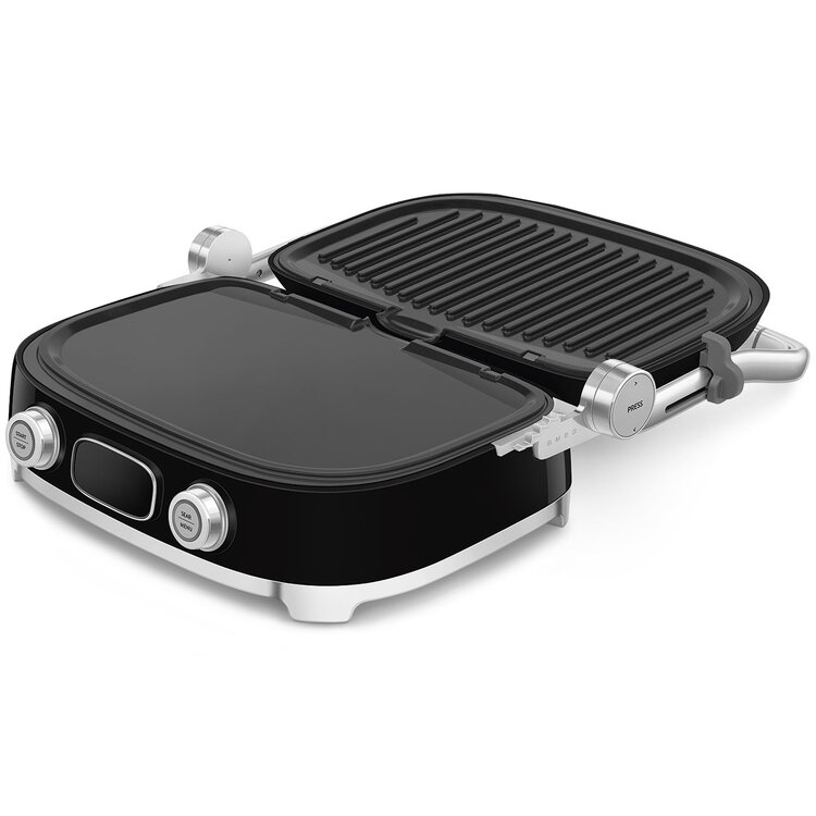 SMEG SMEG Contactgrill Zwart MGF01BLEU
