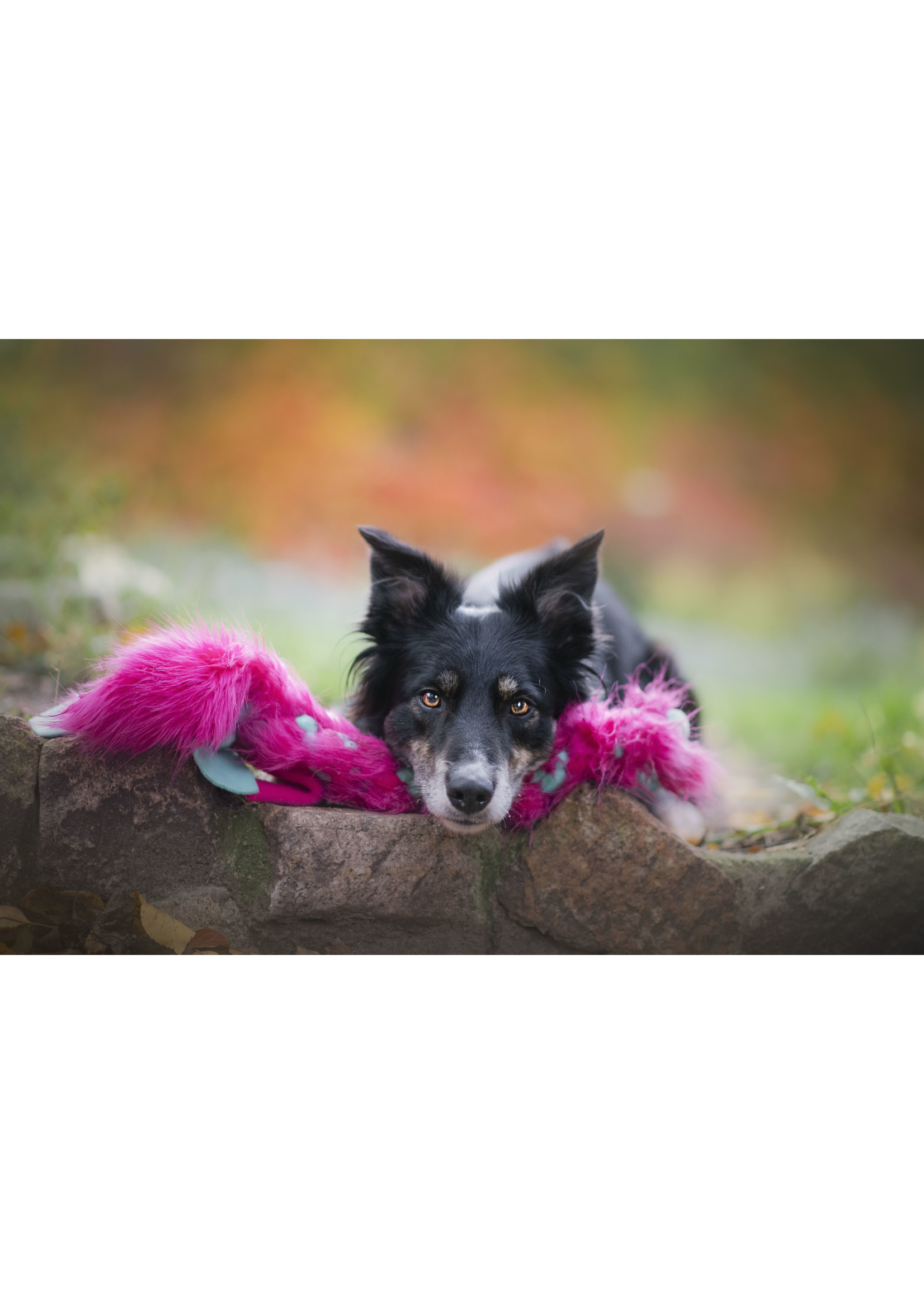 Zayma Craft Bungee fur and fleece toy