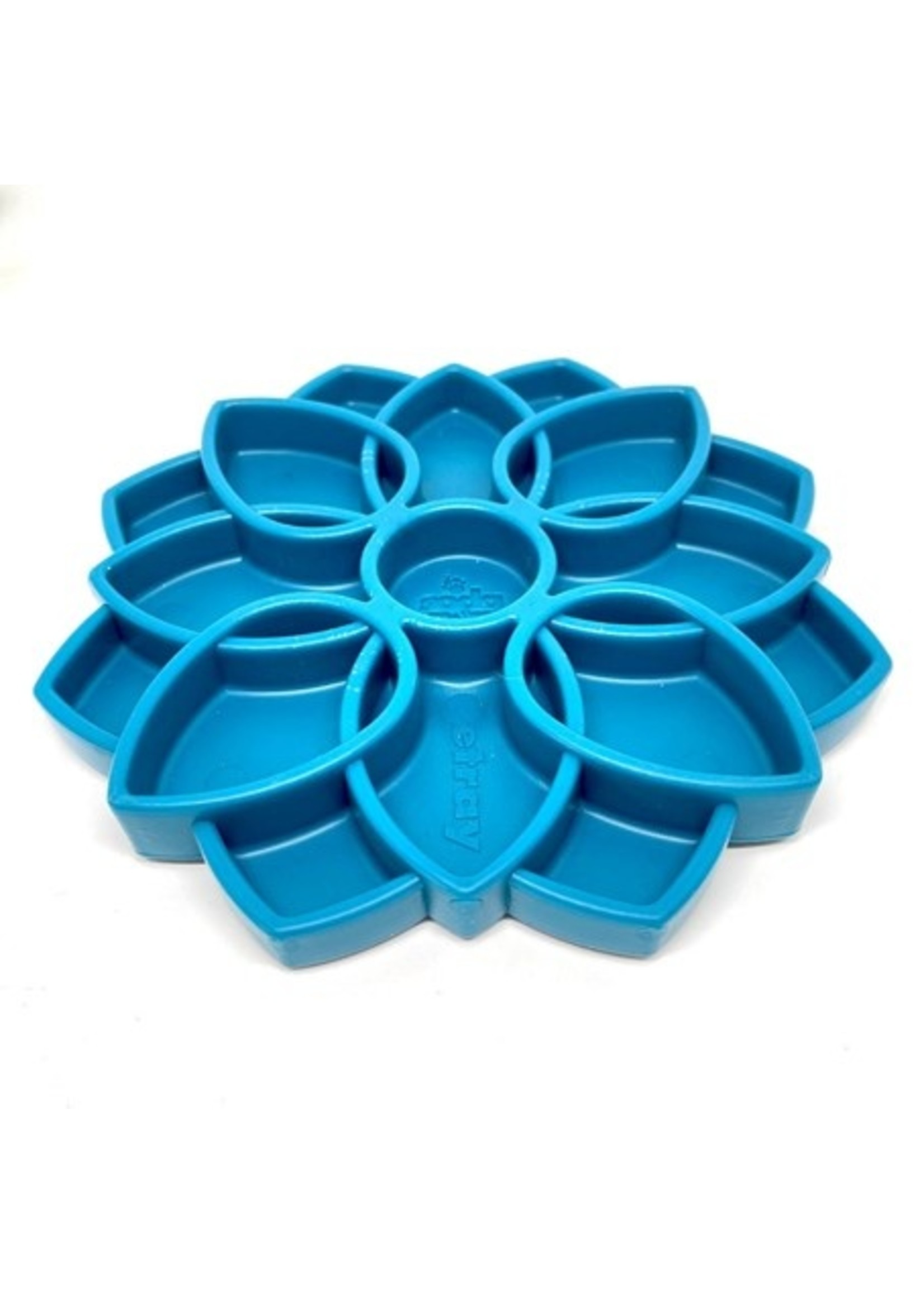 SodaPup SodaPup Mandala Design eTray Enrichment Tray for Dogs Blue