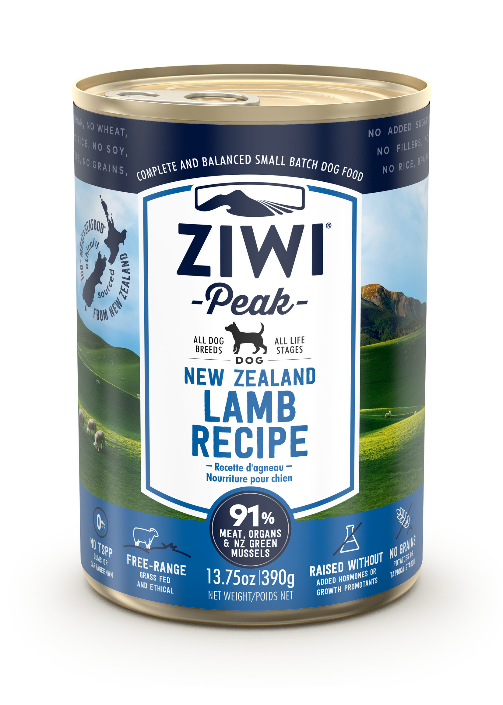 Ziwipeak Ziwi PEAK DOG CANS Lamb 390 gr.