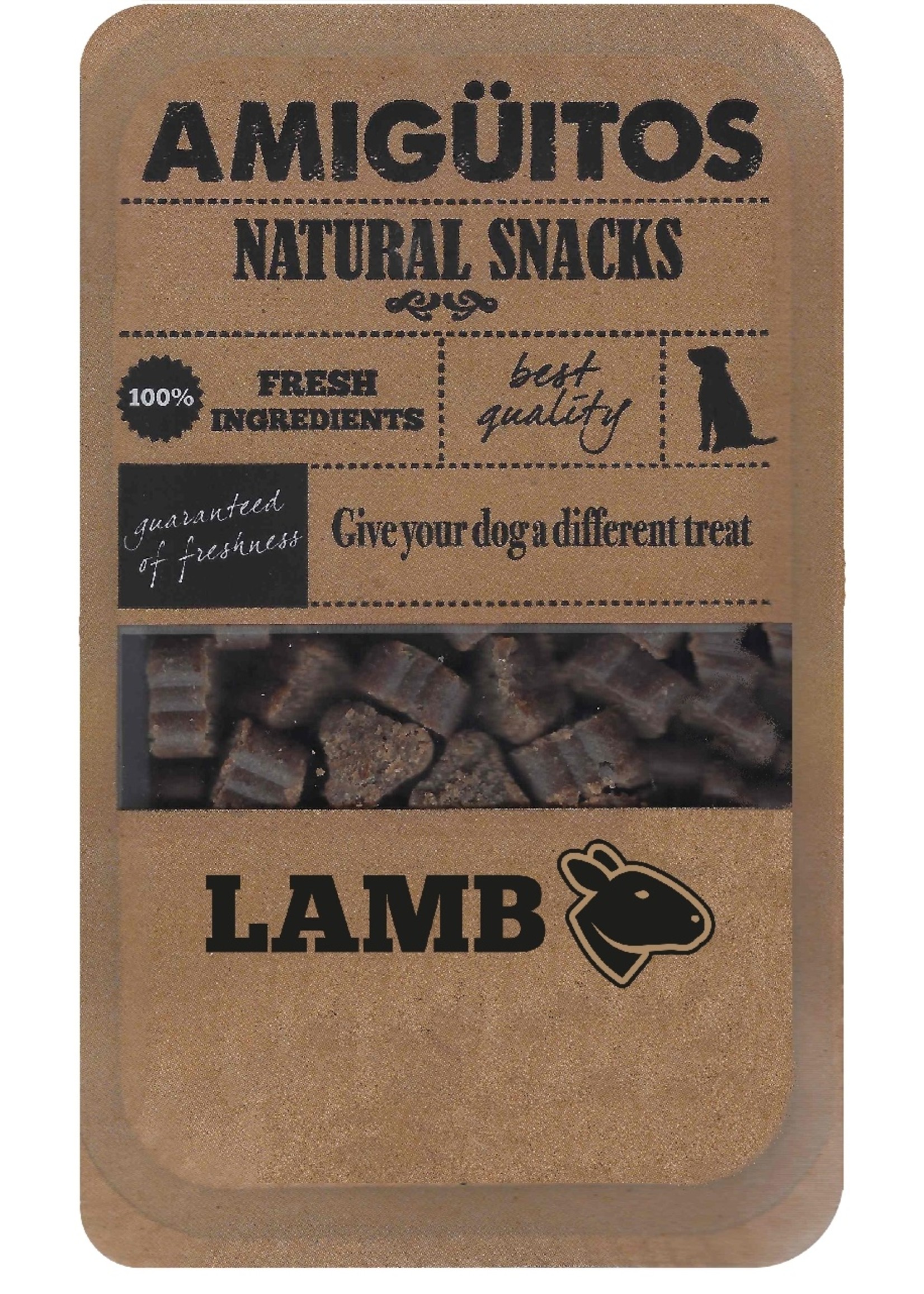 Amiguitos Amiguitos DOGSNACK Lamb 100 gr.