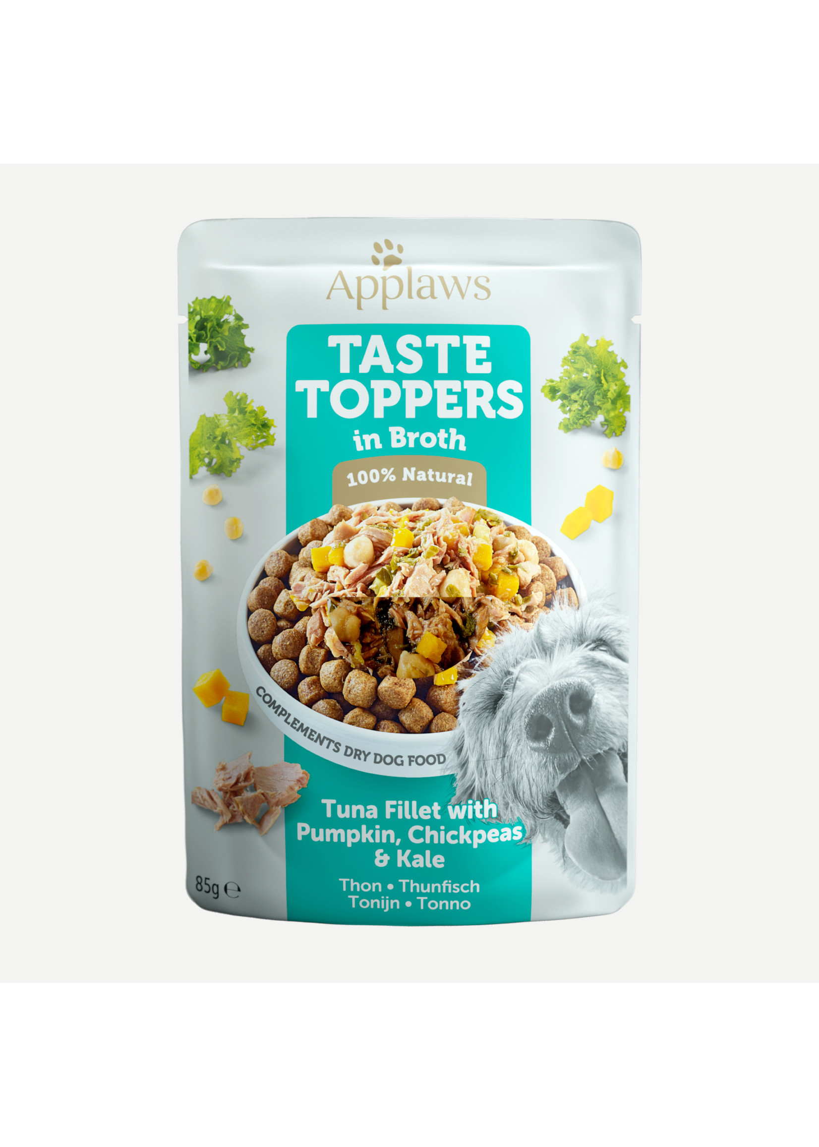 Applaws Dog Wet Applaws DOG TASTE TOPPERS Tuna with Pumpkin in Broth 85 gr.