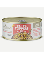 Applaws Dog Wet Applaws DOG TASTE TOPPERS Chicken with Beef Liver in Broth 156 gr.