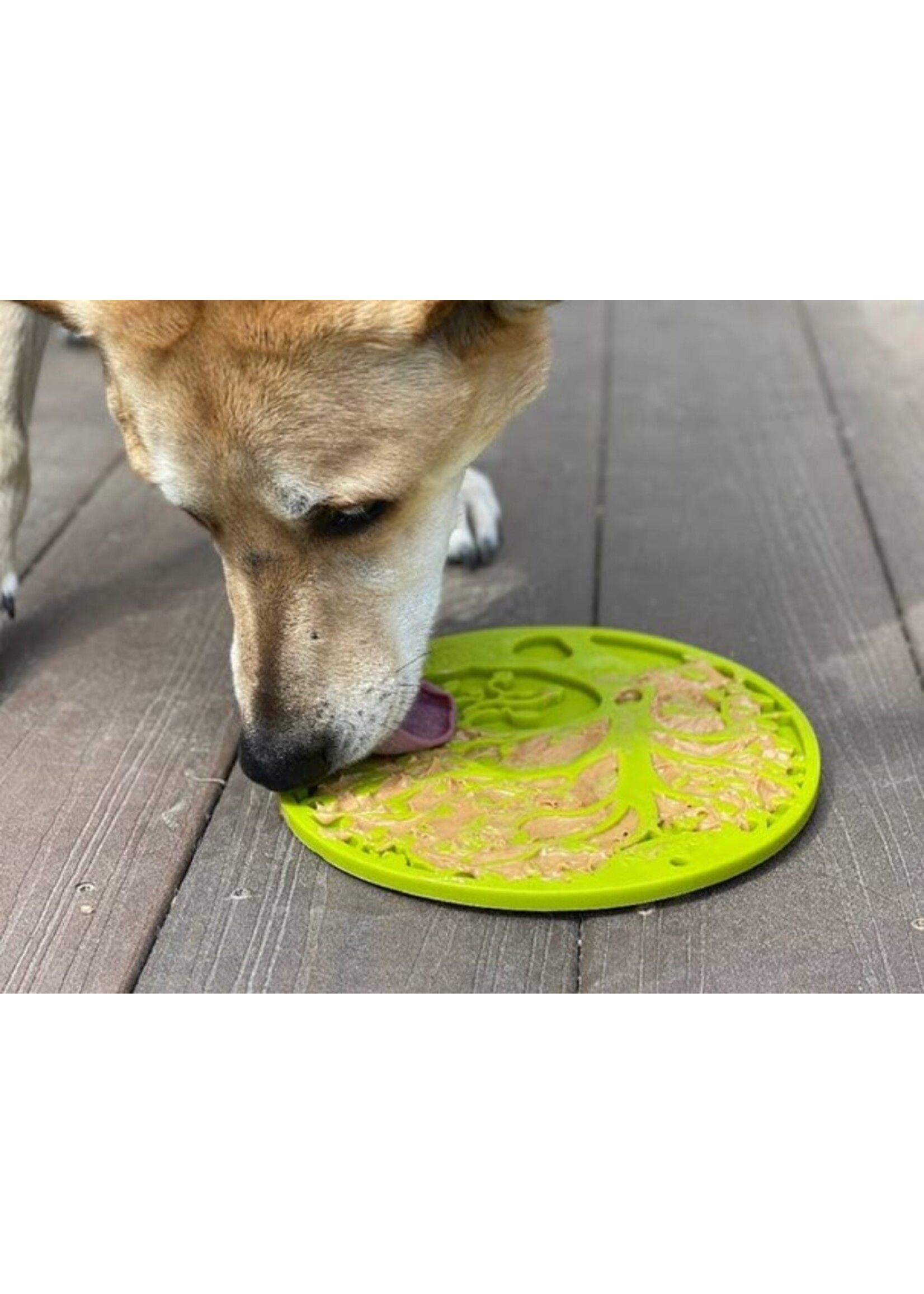 SodaPup Tree of Life Design eMat Enrichment Lick Mat With Suction Cups