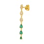 Green Dangle Earstud