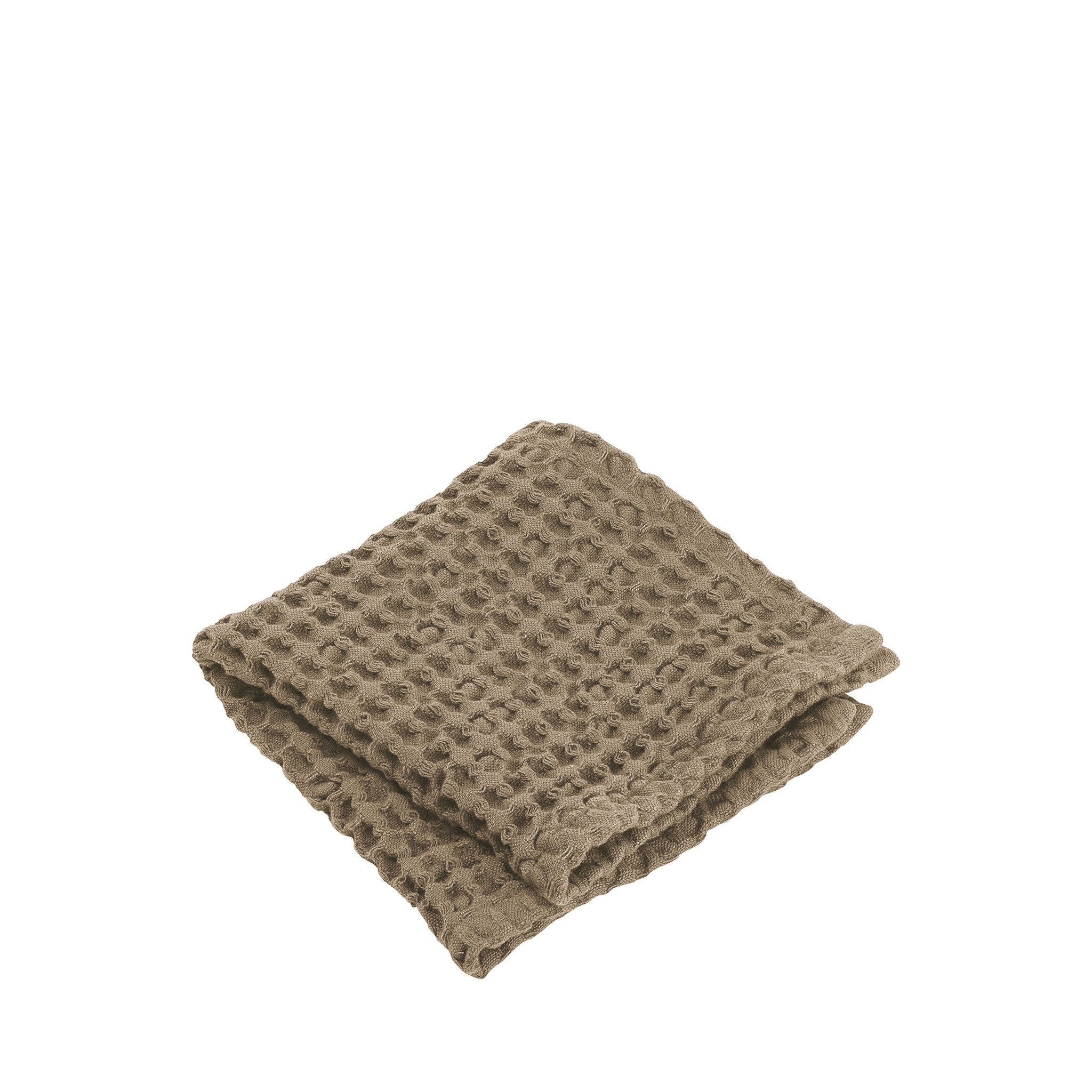 Gästetuch CARO (Set / 2) Waffelmuster 30x30 cm Farbe Tan (66390)