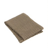 Towel CARO waffle pattern 50x100 cm color Tan (66389)
