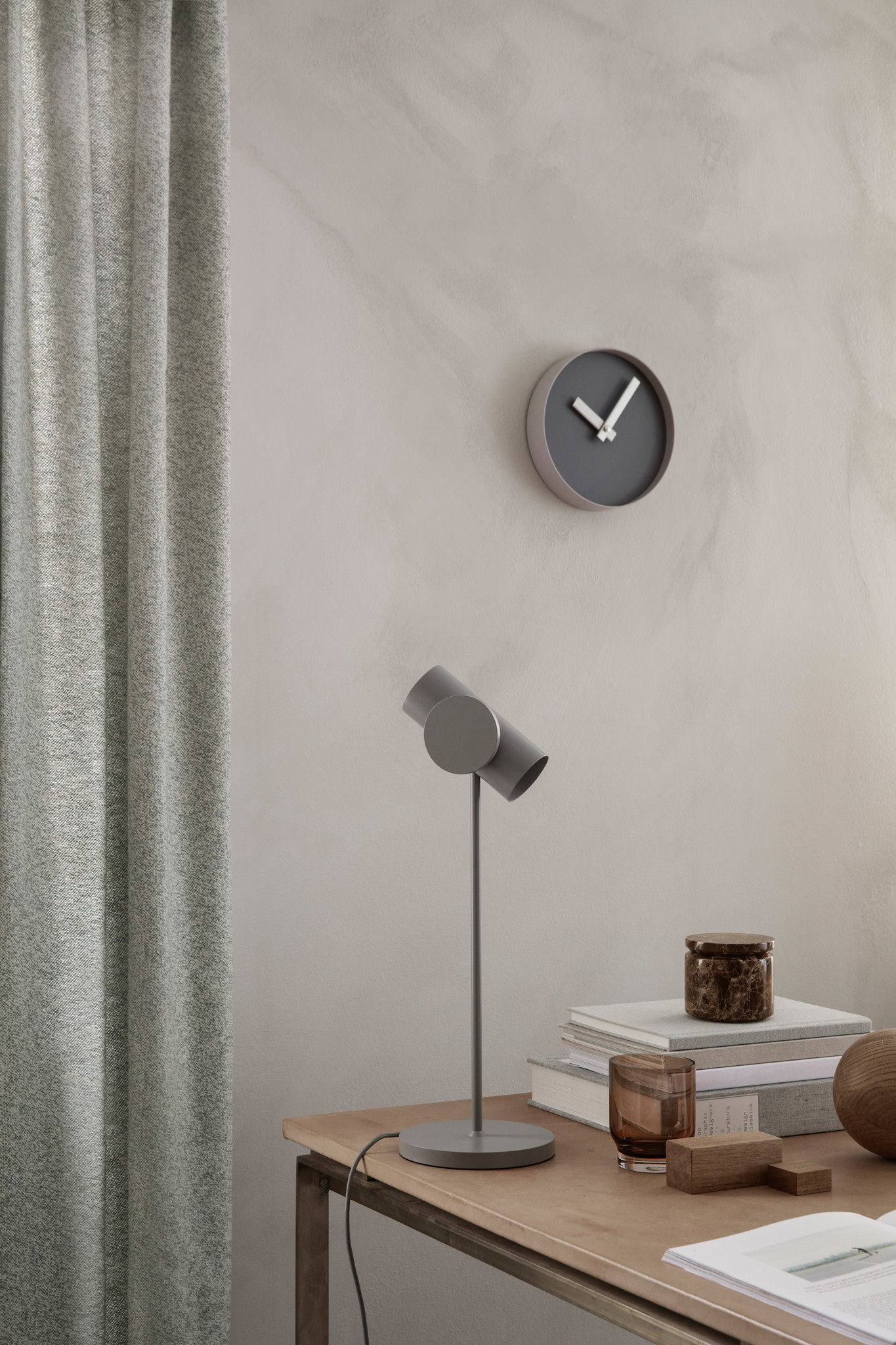 STAGE table lamp Warm Gray (66182) height 44 cm